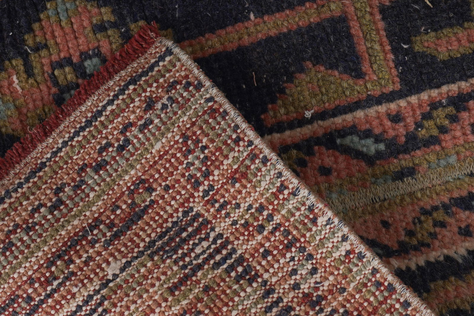 1960s Hand-Knotted Anatolian Karapinar Runner - Stair Carpet 1'6'' X 19'8'' - 10