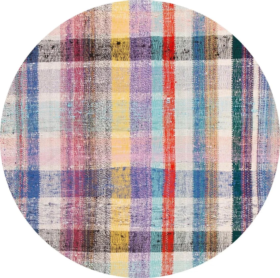 Vintage Flat-Weave Wool Runner 4 X 13 - 2