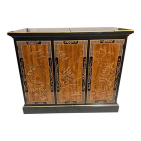 1980s Drexel Heritage Chinoiserie Server