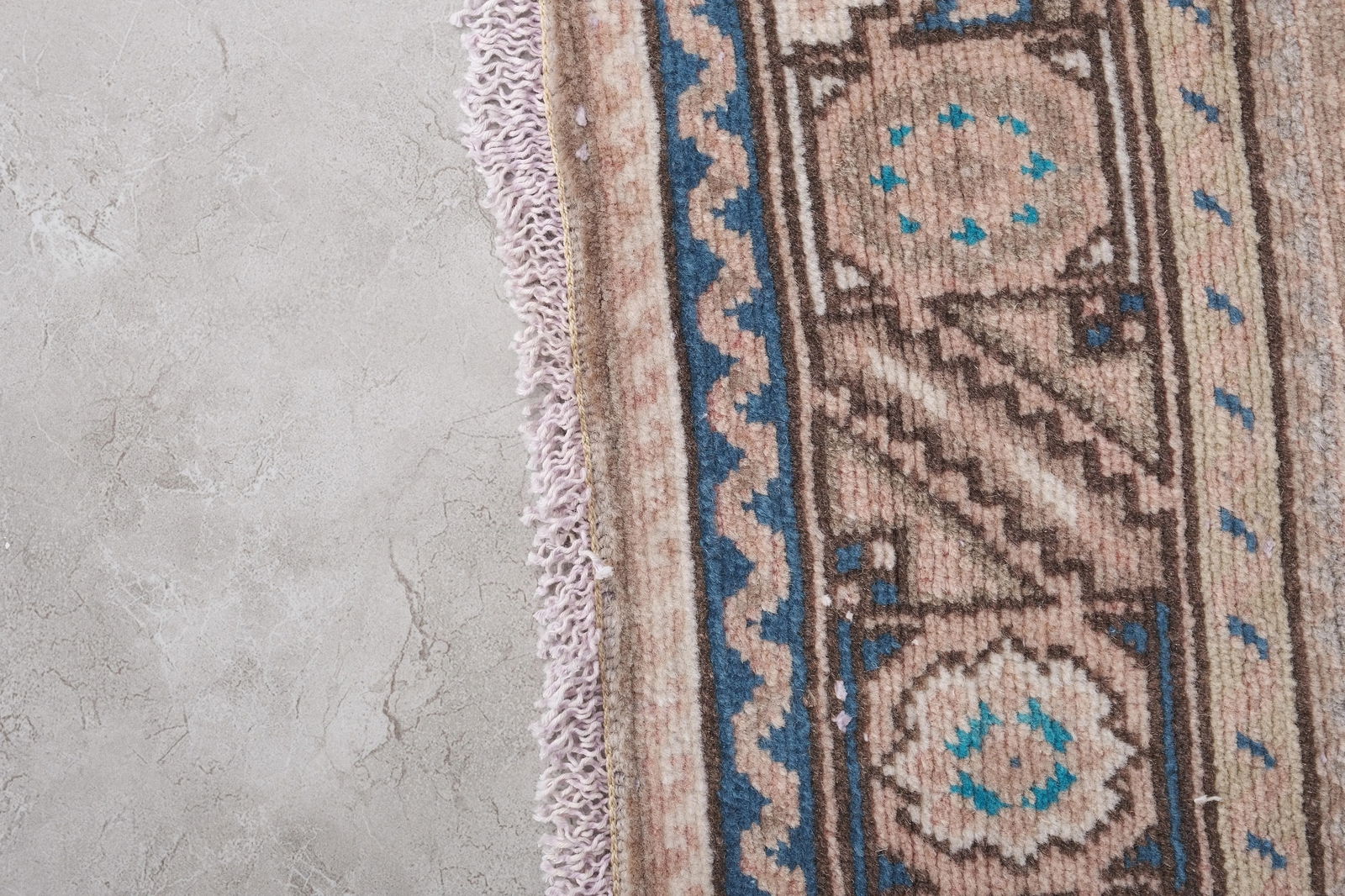 Caucasian Runner Rug 3'2'' X 13'7'' - 5