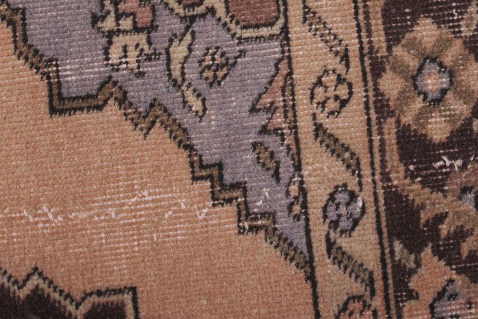 Vintage Turkish Oushak Handmade Runner 2'6'' X 23'7'' - 7