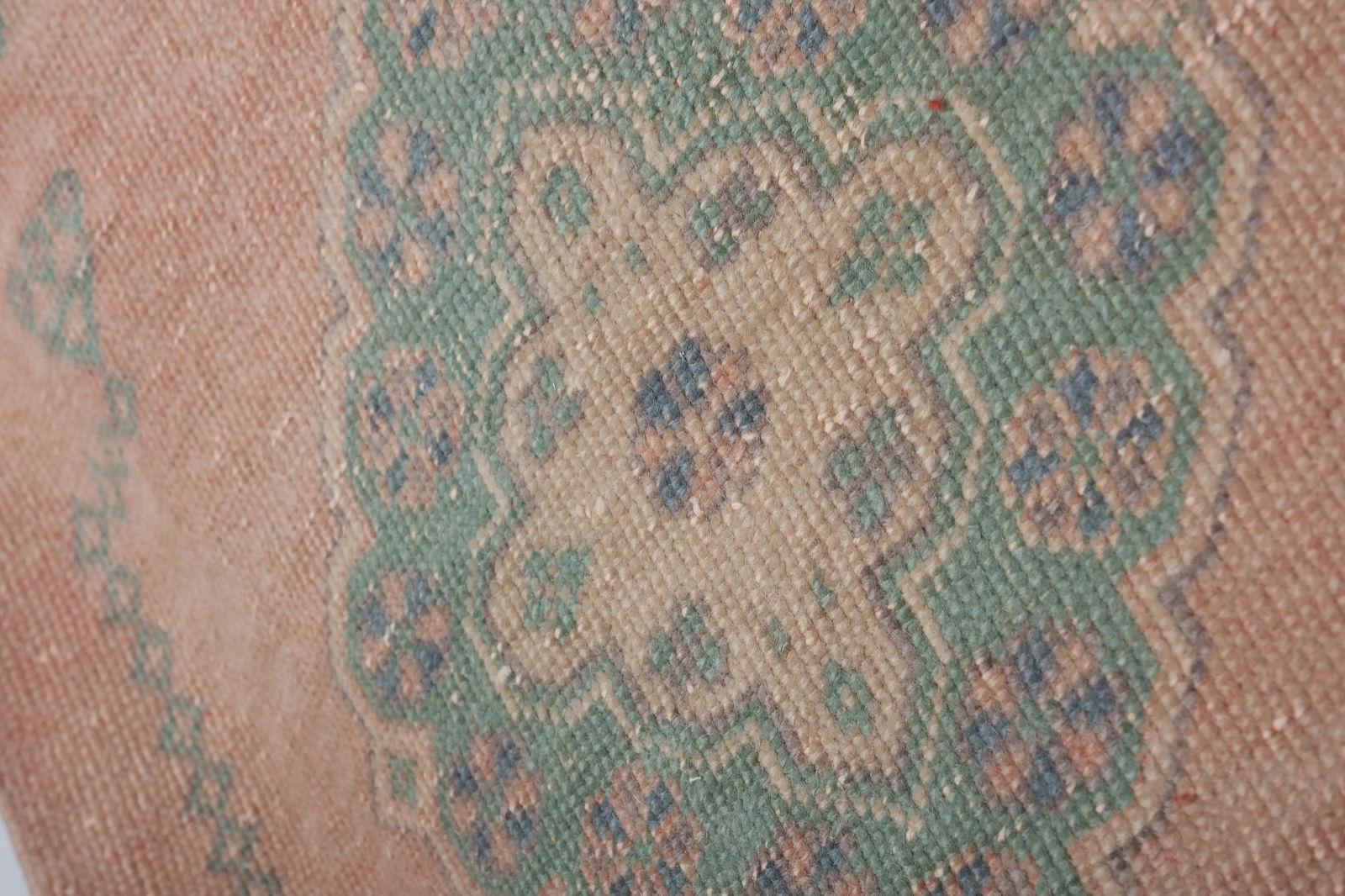 Turkish Handmade Runner - Gold Extra Long Stair Rug 2'6'' X 22'2'' - 4