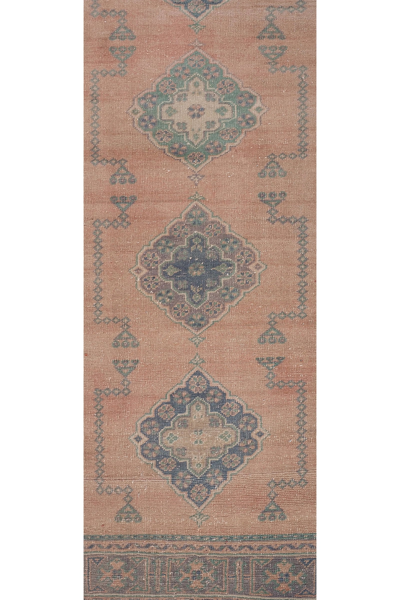 Turkish Handmade Runner - Gold Extra Long Stair Rug 2'6'' X 22'2'' - 5