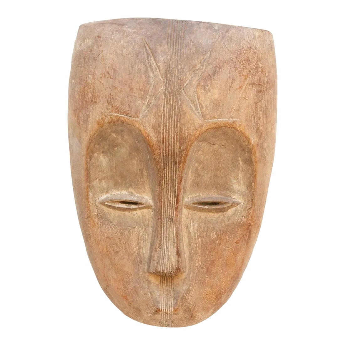 Weaver's Tale Carved Aged Mask (1 of 10)