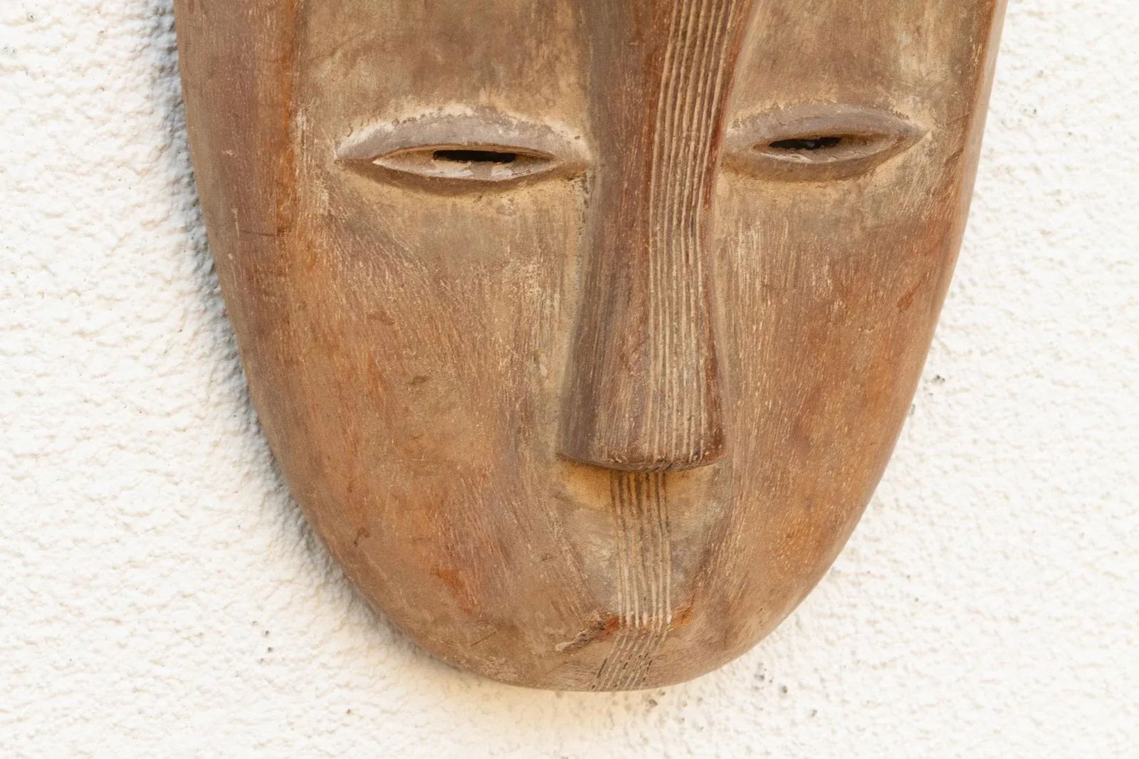 Weaver's Tale Carved Aged Mask - 5