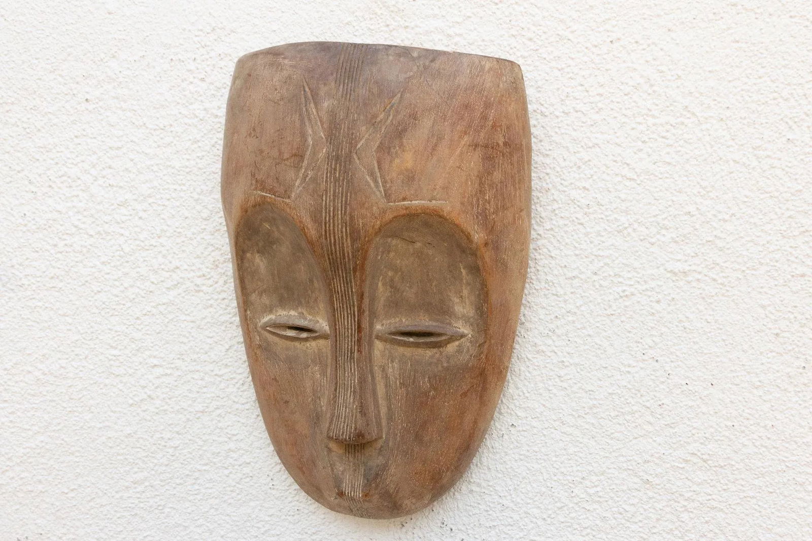 Weaver's Tale Carved Aged Mask - 7