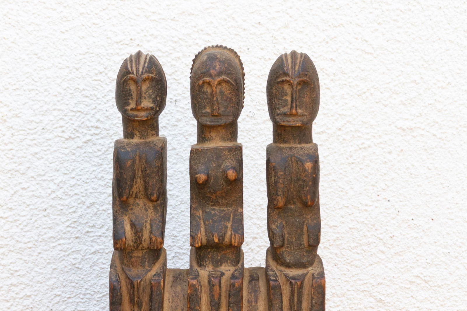 Antique African Bamana Three Guardian Door Lock - 4