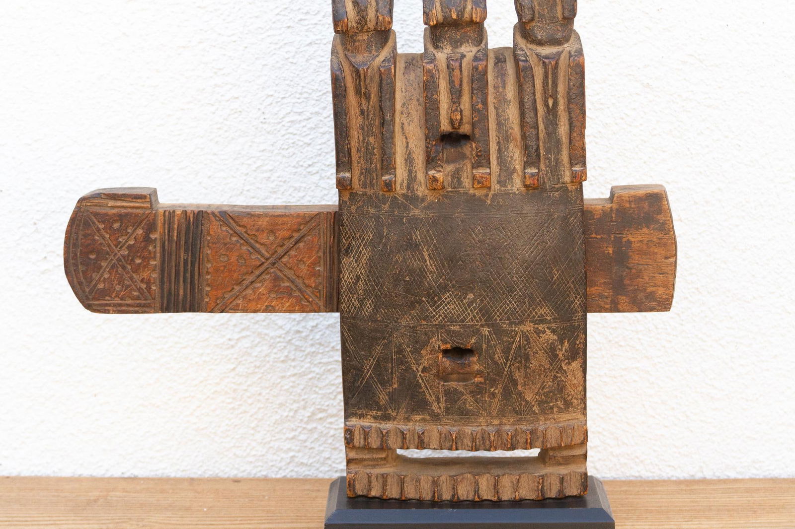 Antique African Bamana Three Guardian Door Lock - 5