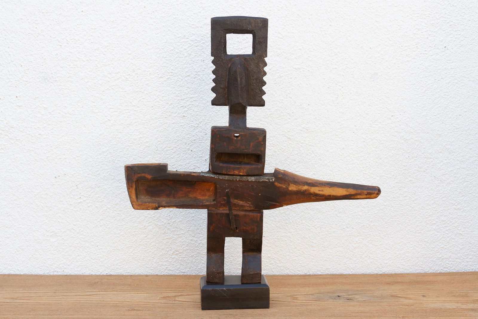 Antique African Bamana Guardian Door Lock - 5