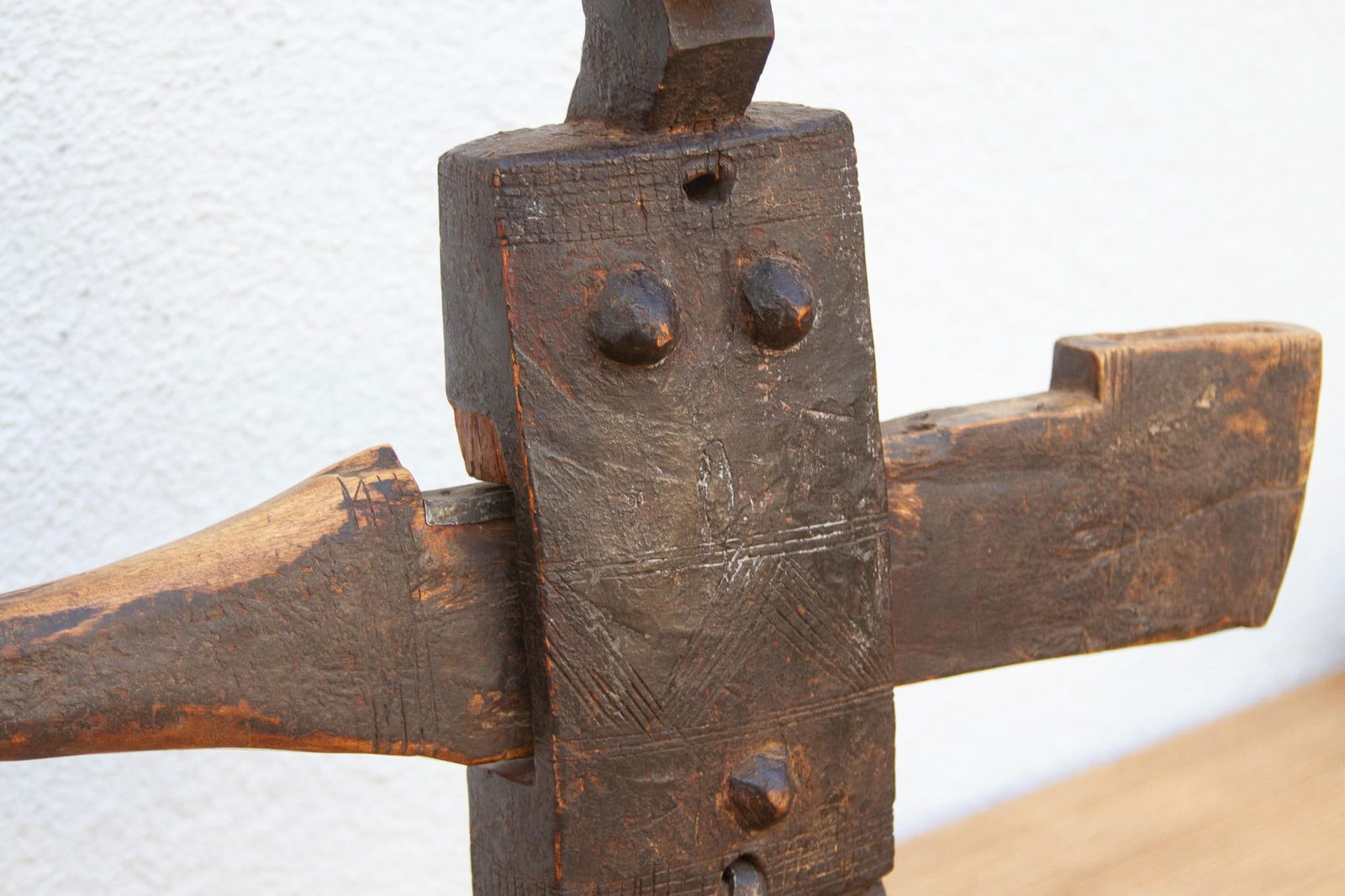 Antique African Bamana Guardian Door Lock - 7