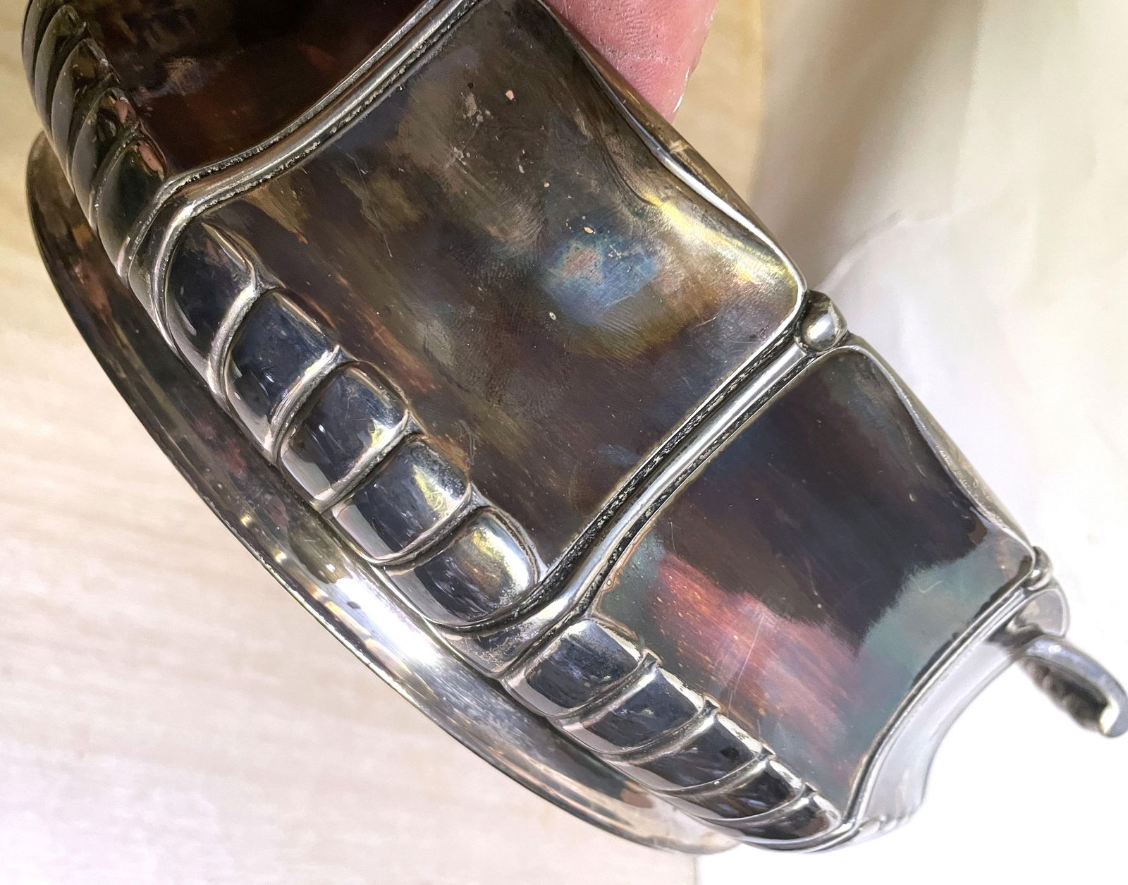 Early 20th Century Orfèvrerie Gallia Art Nouveau Christofle Silverplate Large Serving/Display - 6