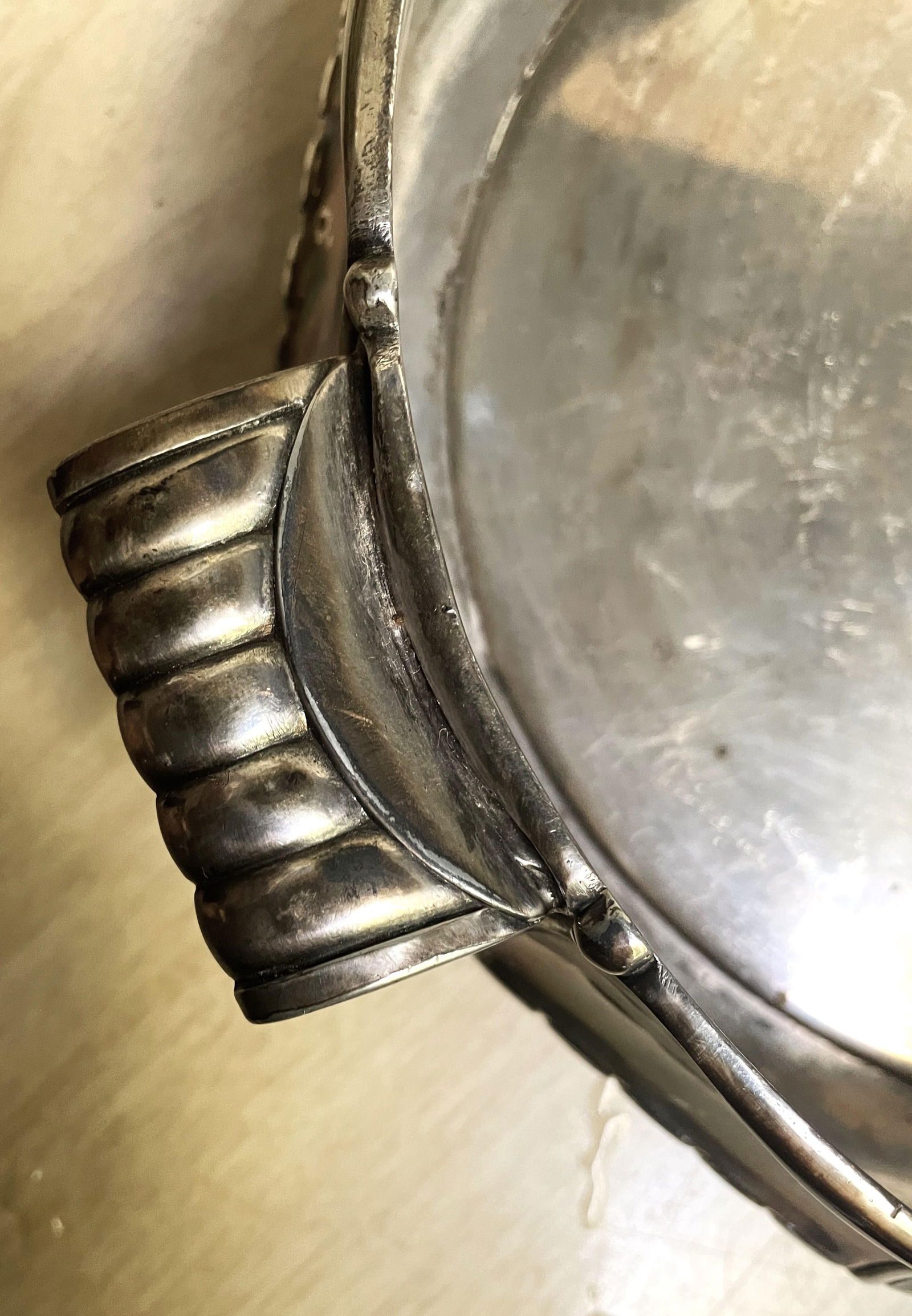 Early 20th Century Orfèvrerie Gallia Art Nouveau Christofle Silverplate Large Serving/Display - 7