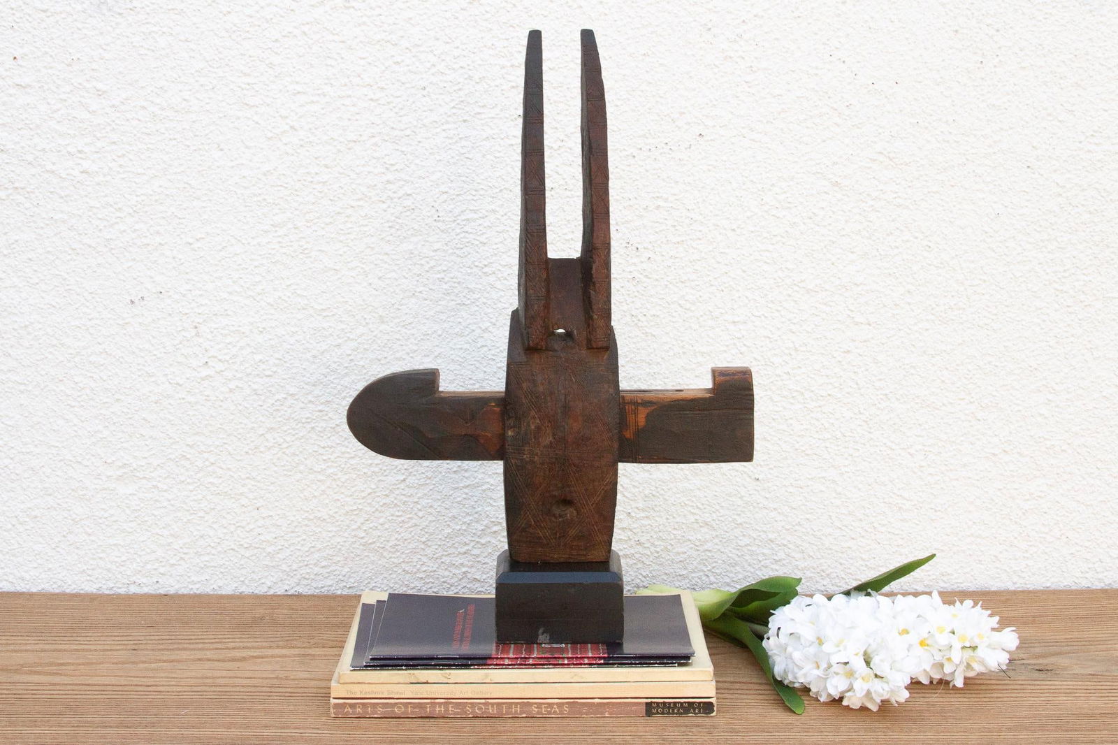 Antique Dogon Door Lock With Celestial Horns - 8