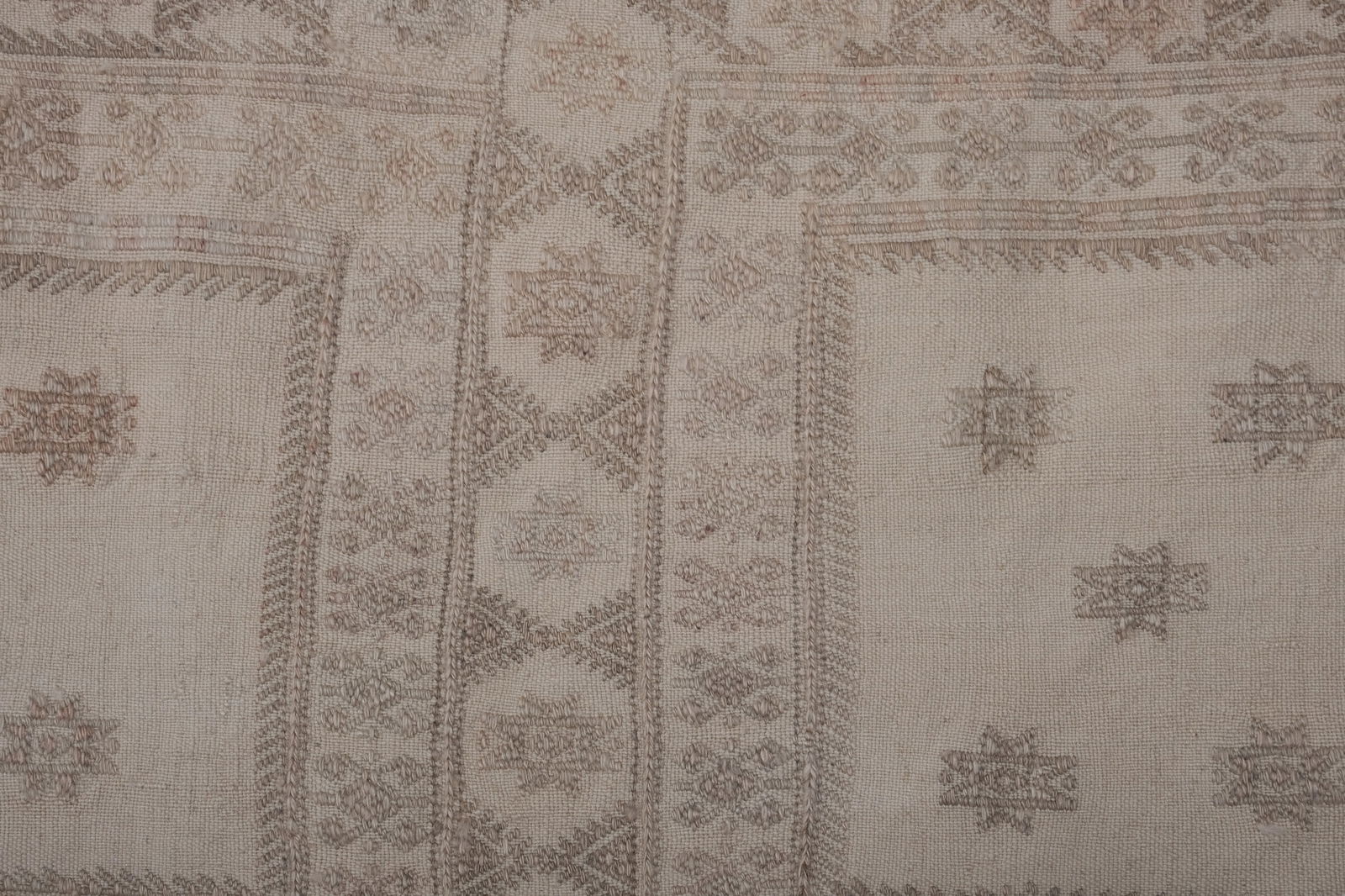 Turkish Jajim Flat-Weave Textile 4'9'' X 7' - 5