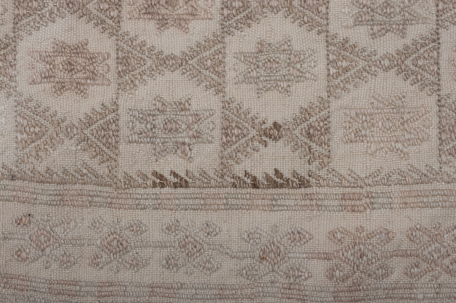Turkish Jajim Flat-Weave Textile 4'9'' X 7' - 7