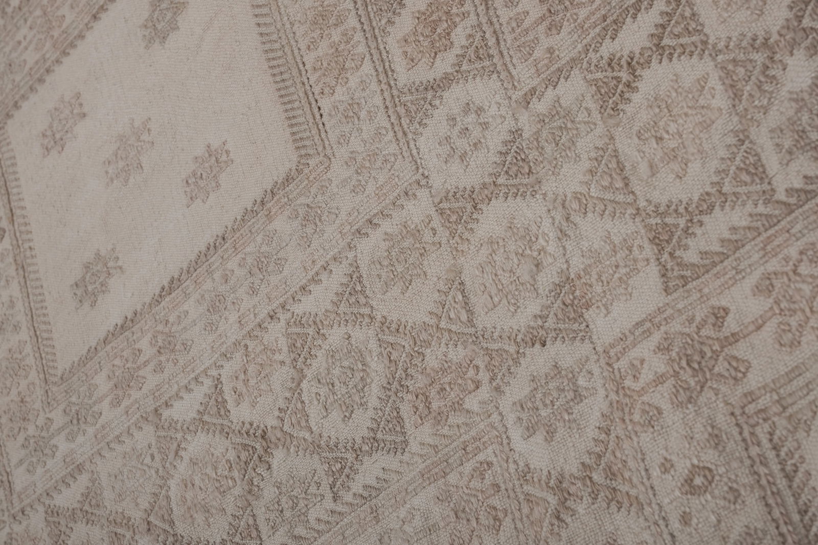 Turkish Jajim Flat-Weave Textile 4'9'' X 7' - 8