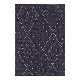 Turkish Jajim Flat-Weave Textile 6'7'' X 9'8''
