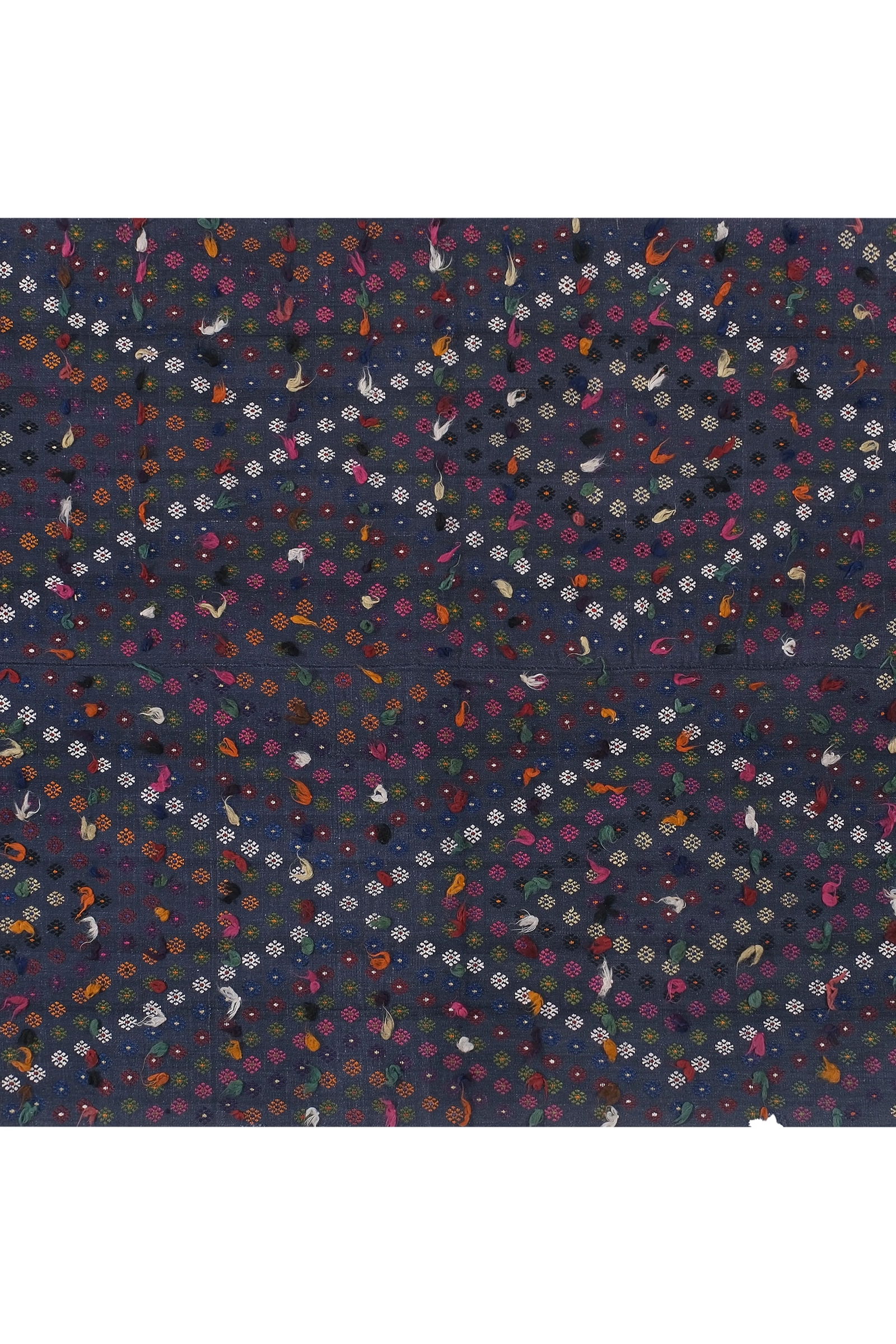 Turkish Jajim Flat-Weave Textile 6'7'' X 9'8'' - 3