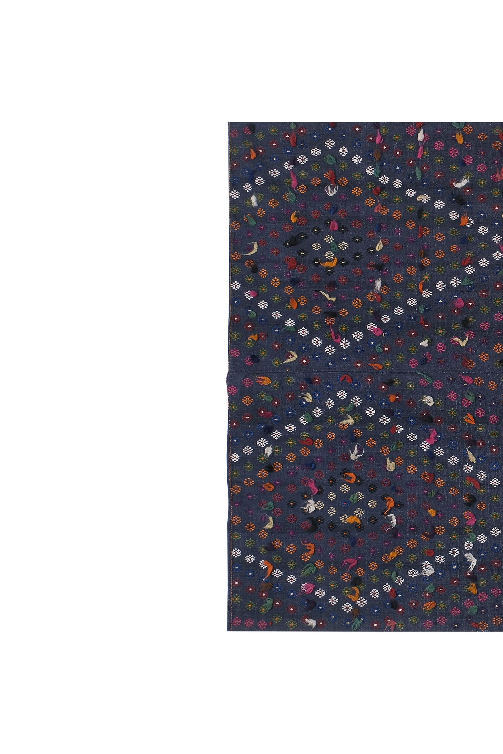 Turkish Jajim Flat-Weave Textile 6'7'' X 9'8'' - 5