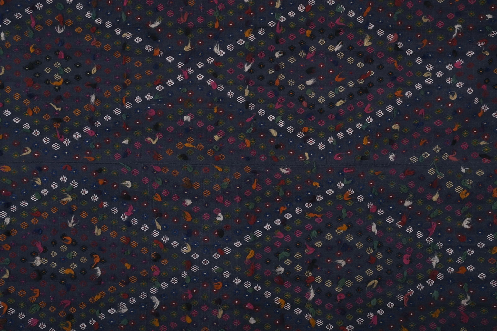 Turkish Jajim Flat-Weave Textile 6'7'' X 9'8'' - 6