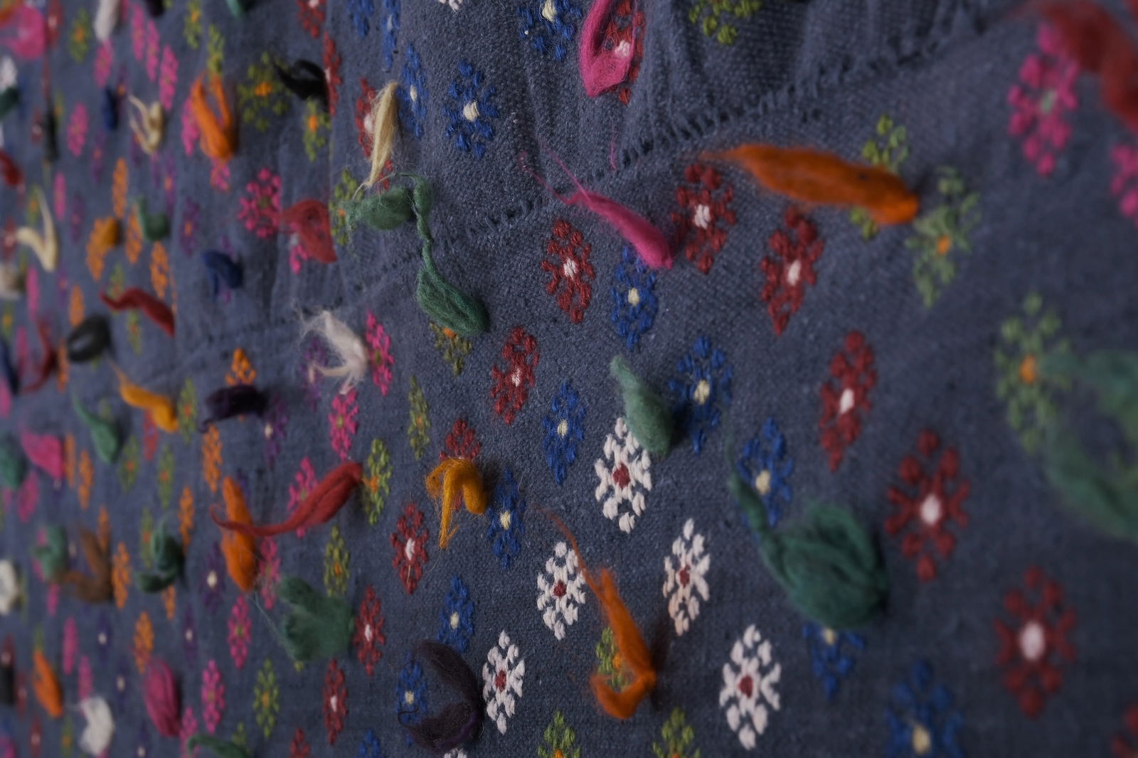 Turkish Jajim Flat-Weave Textile 6'7'' X 9'8'' - 8