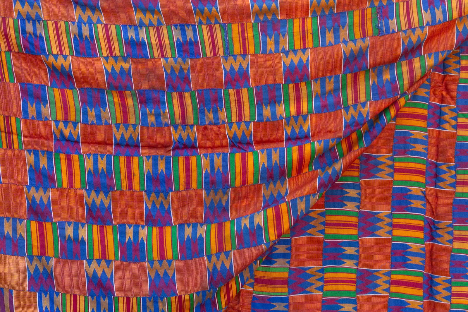 Asante Kente a Majestic Silk Masterpiece - 4