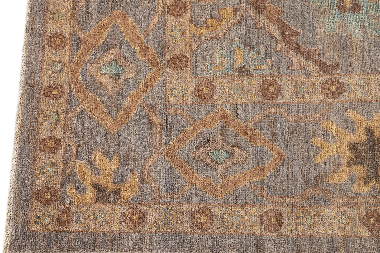 21st Century Modern Square Sultanabad Rug 6 X 6 - 5