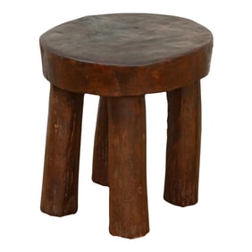Thick Top Chunky African Stool