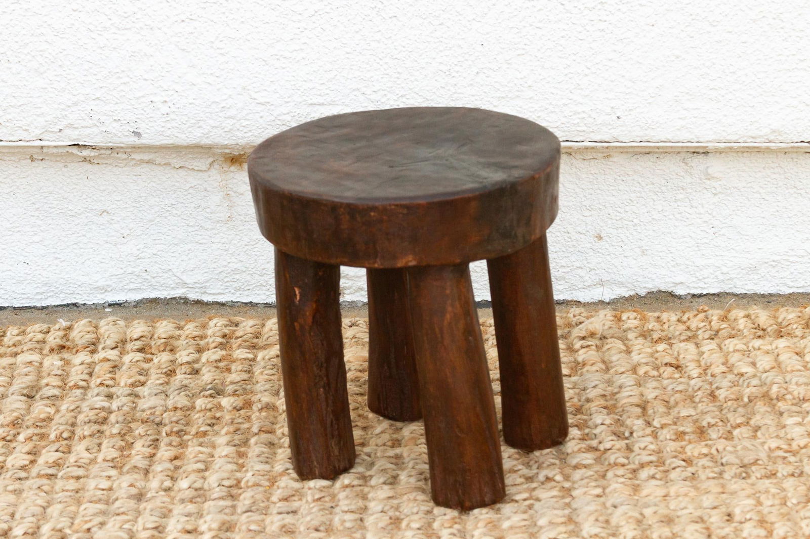 Thick Top Chunky African Stool - 4