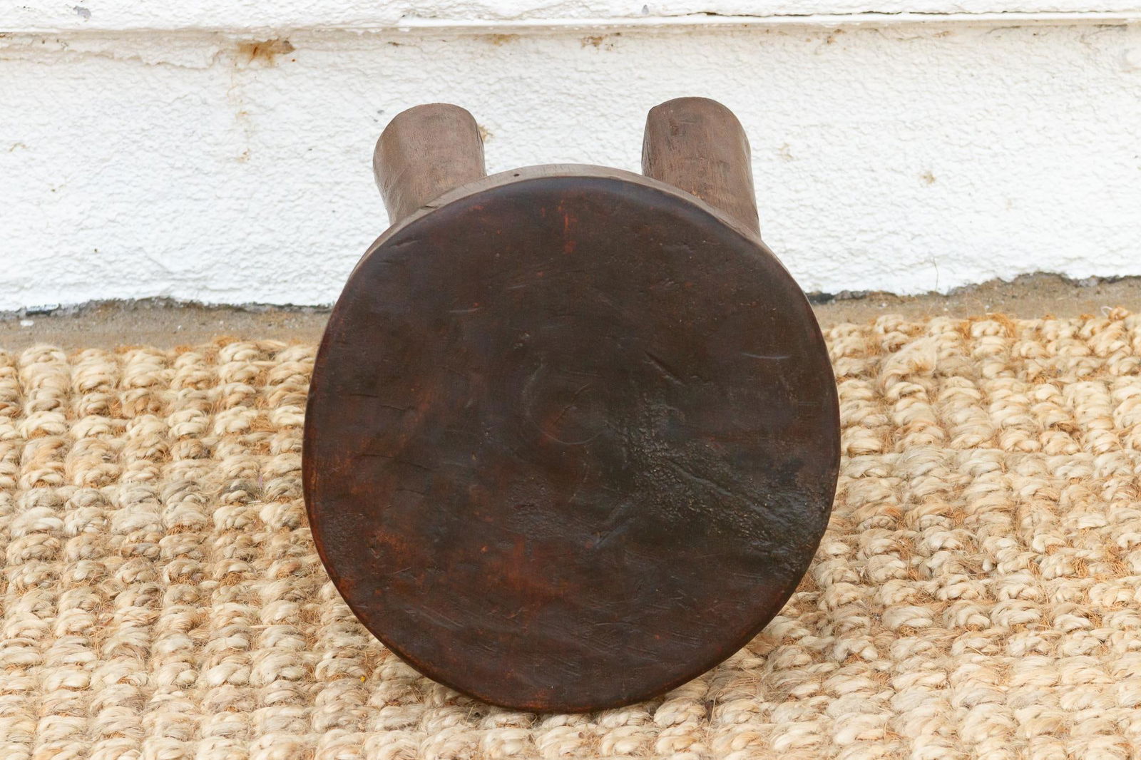 Thick Top Chunky African Stool - 5