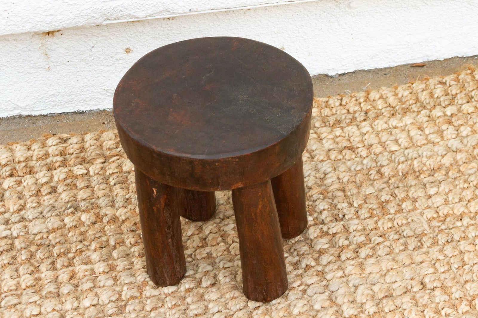 Thick Top Chunky African Stool - 6