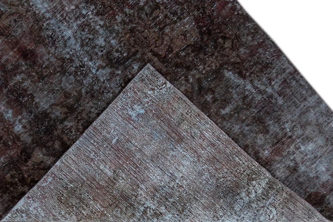 Mid-20th Century Vintage Distressed Turkish Rug, 4'11" X 7'5" - 3