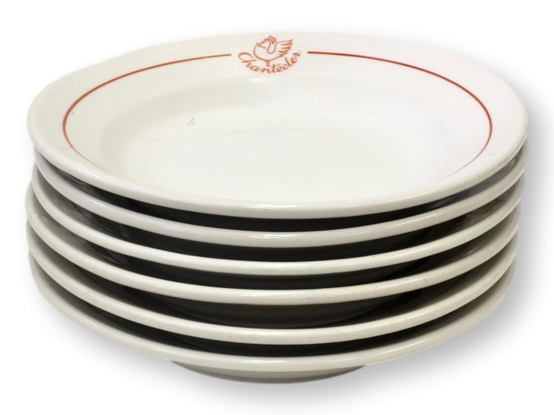 Vintage French Restaurant Bowls, Set of 6 - 2