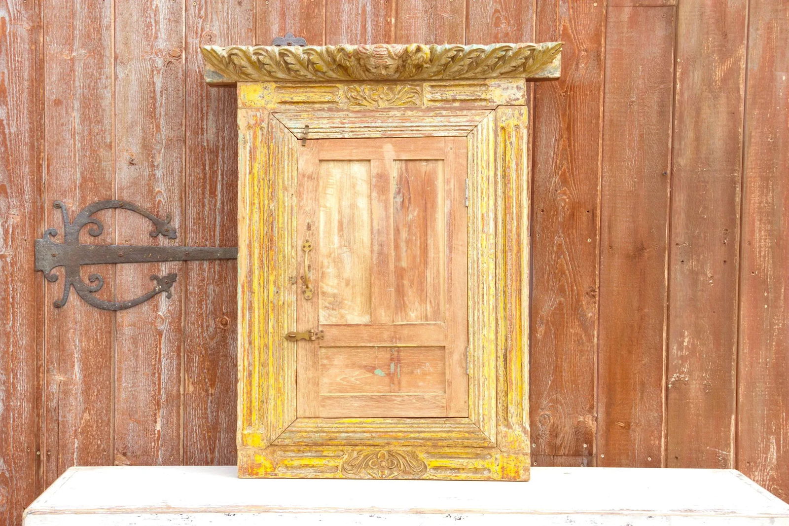 19th Century Carved Tiwari Window Mirror - 6