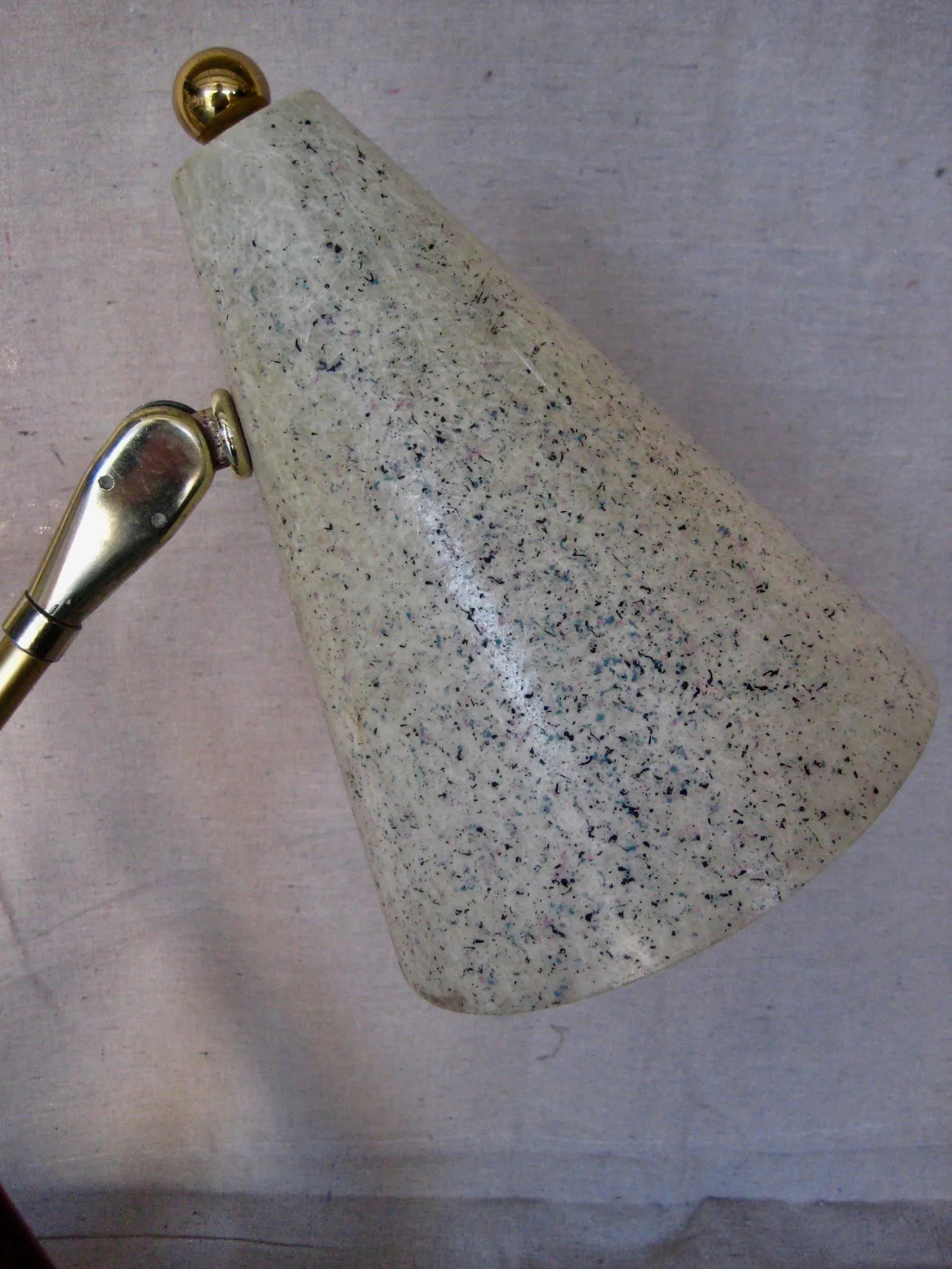 1960s Danish Modern Mid-Century Table Top Lamp or Desk Lamp - 4