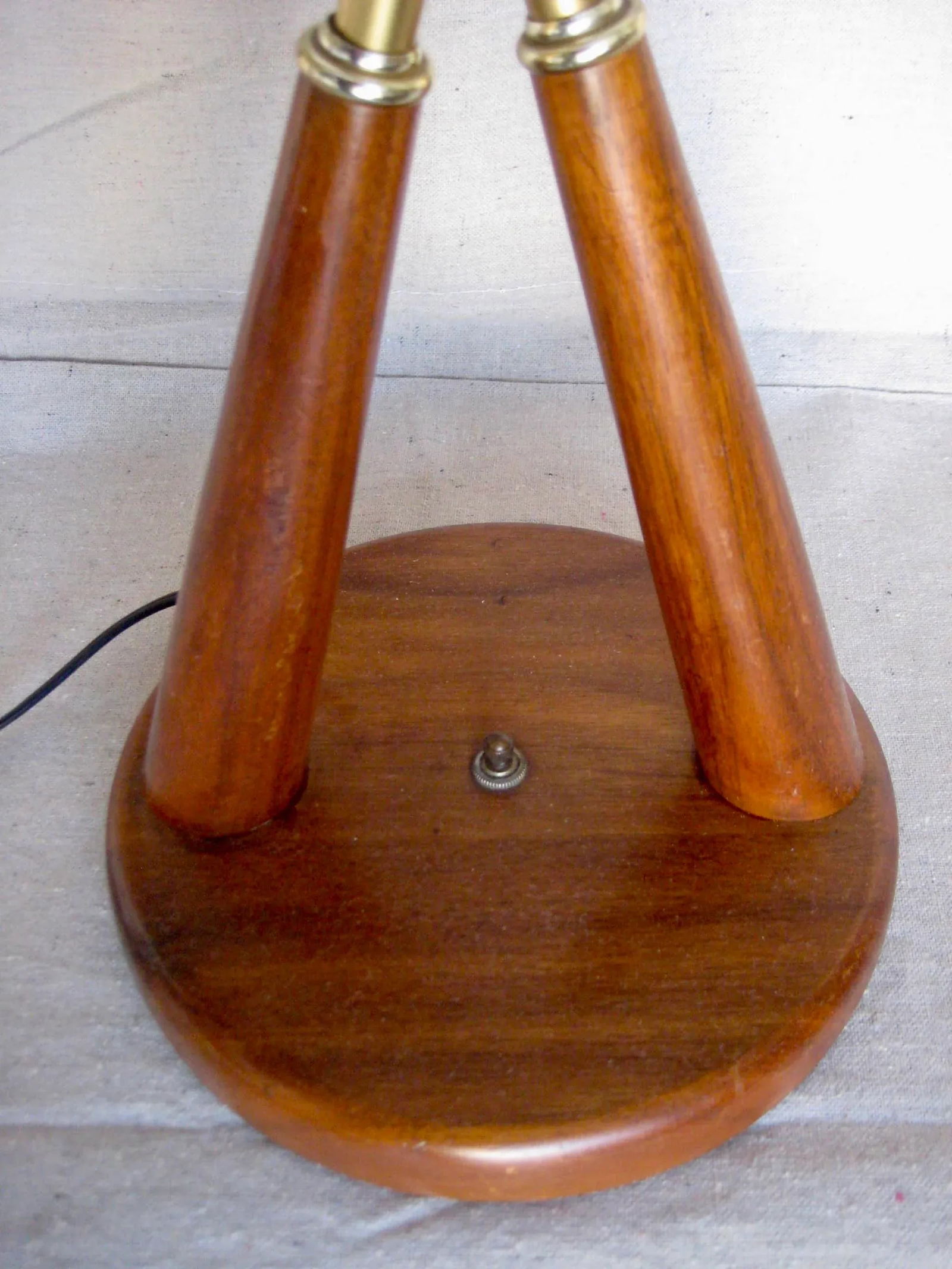 1960s Danish Modern Mid-Century Table Top Lamp or Desk Lamp - 8