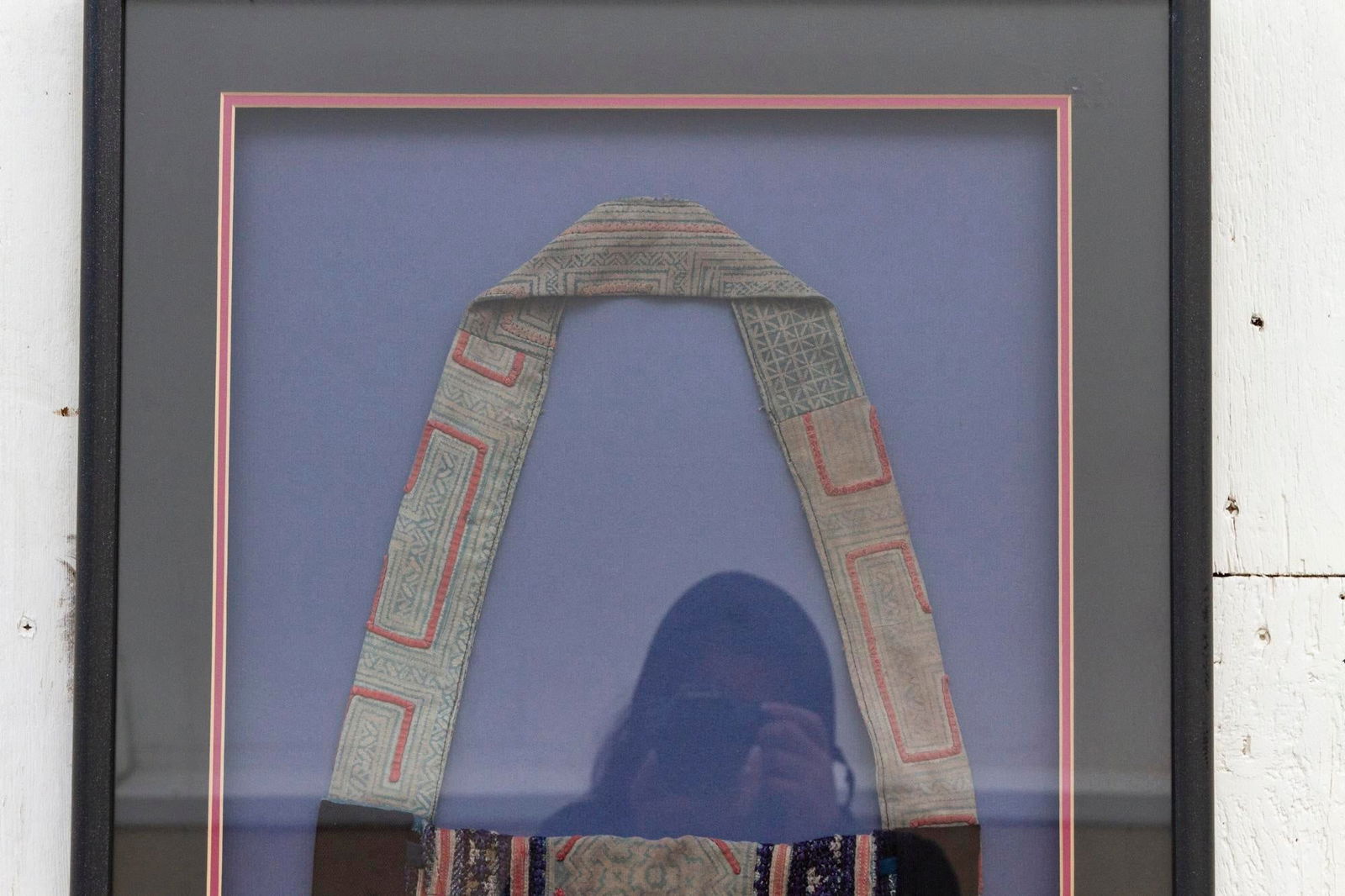 Antique Framed Hmong Baby Carrier - 6