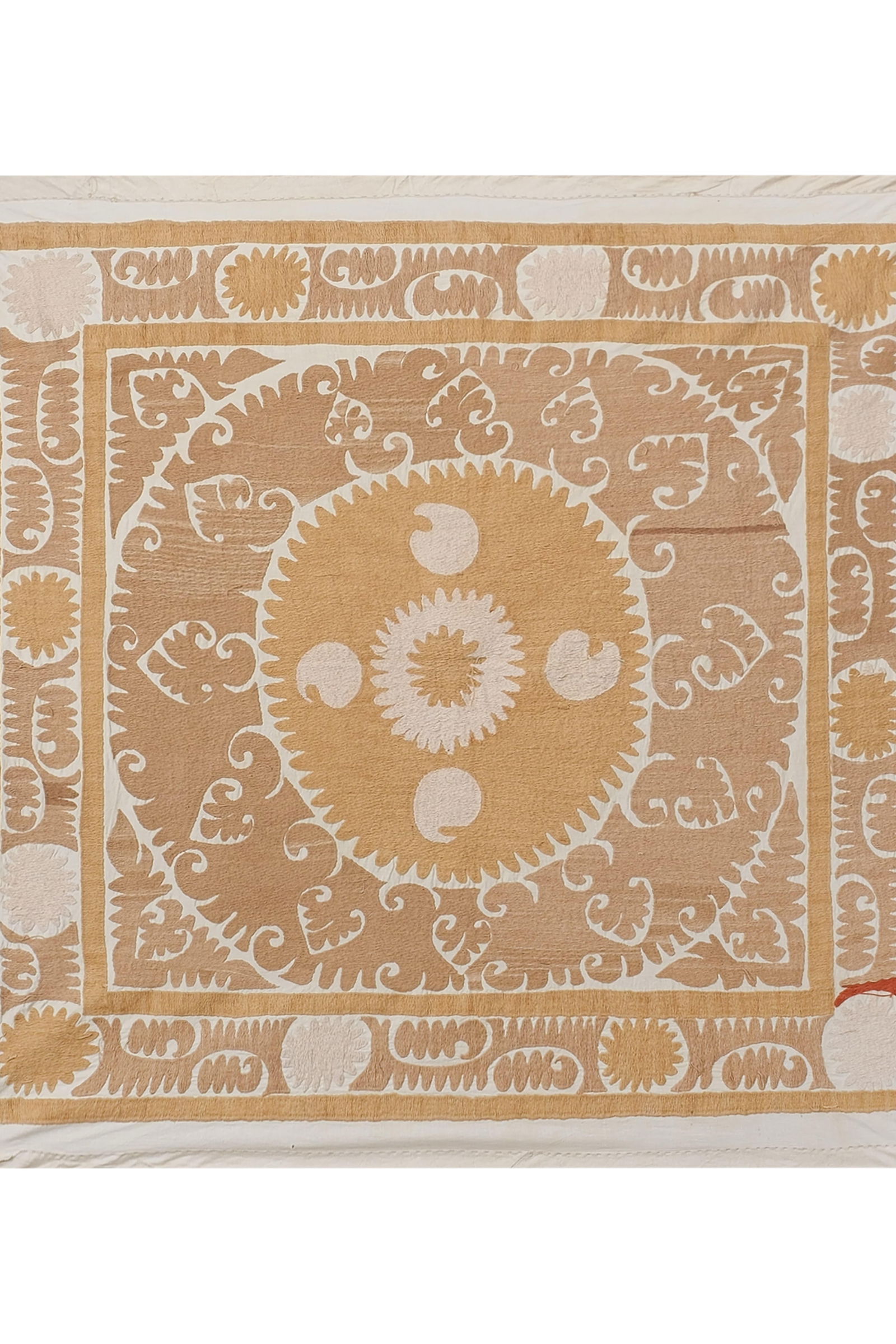 Hand Embroidery Uzbek Suzani Wall Hanging - 4