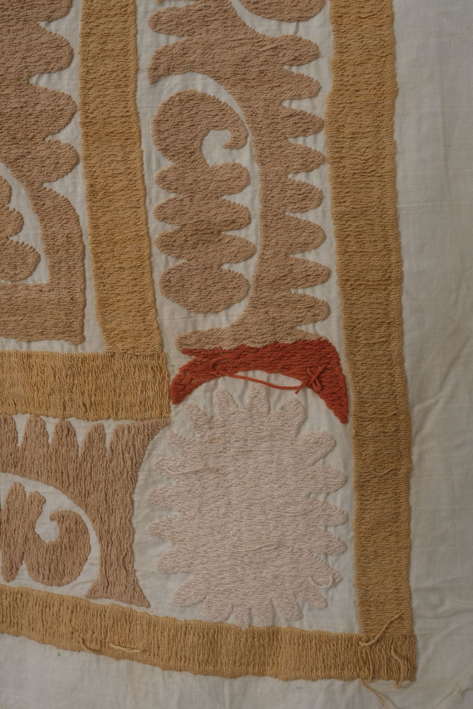 Hand Embroidery Uzbek Suzani Wall Hanging - 8