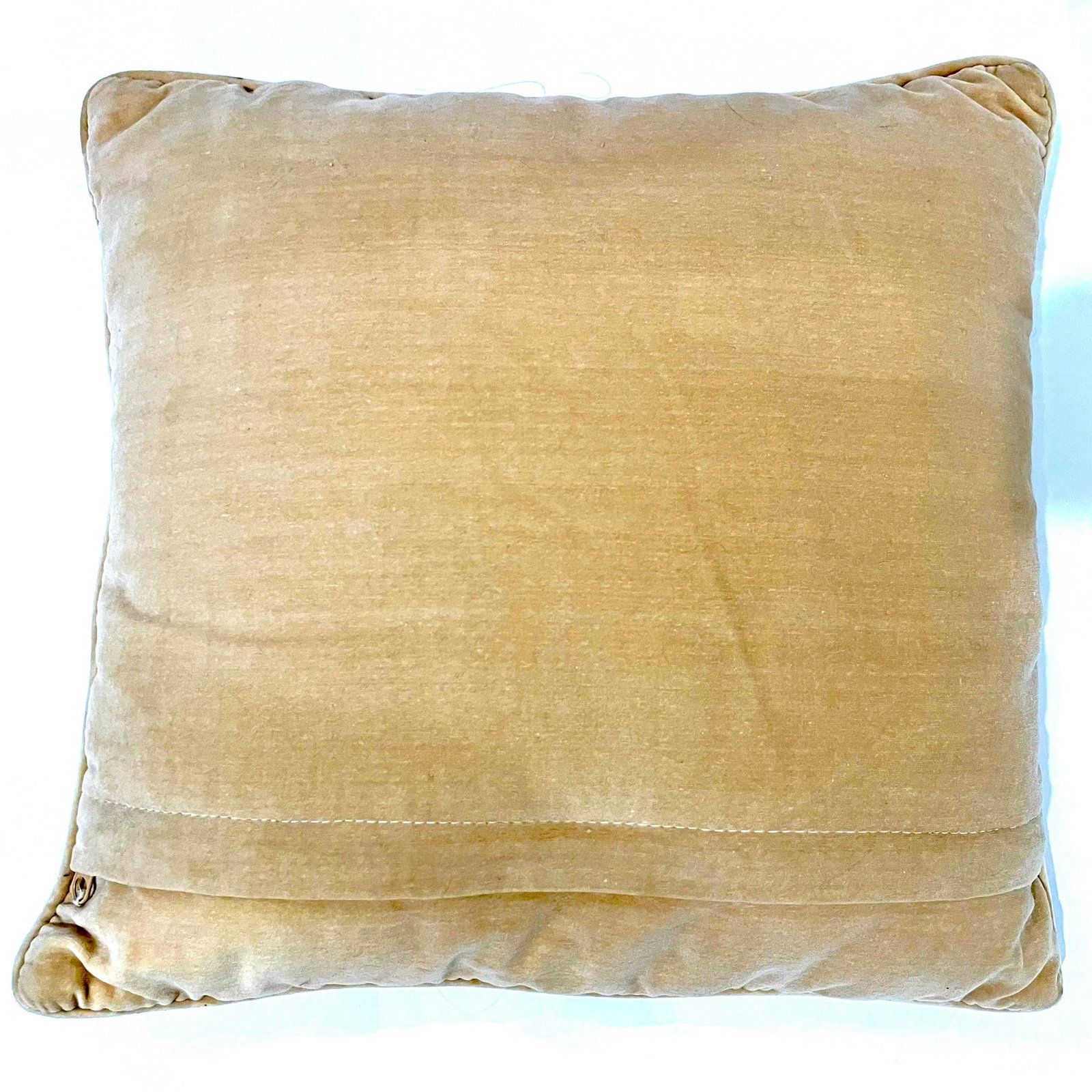 Hand-Done Needlepoint Fruit Pillows with Down/Feather Inserts- Set of 2 - 9