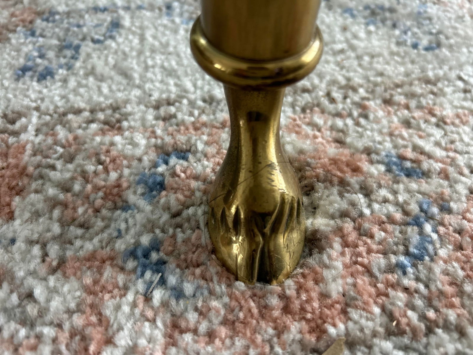 Mid Century LaBarge Petite Oval Brass and Glass Coffee Table - 9