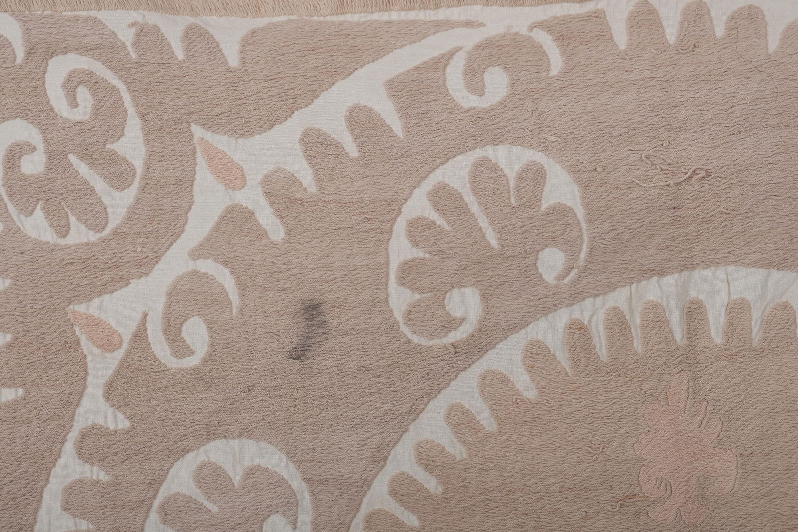 Suzani Tapestry - Pink Uzbek Table Cloth - 5