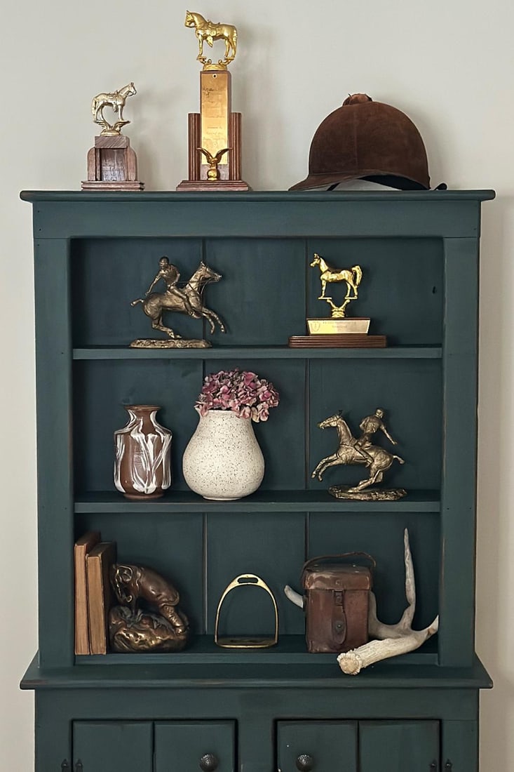 Mid 20th Century Equestrian Cast Bronze Polo Horse Sculpture - 5