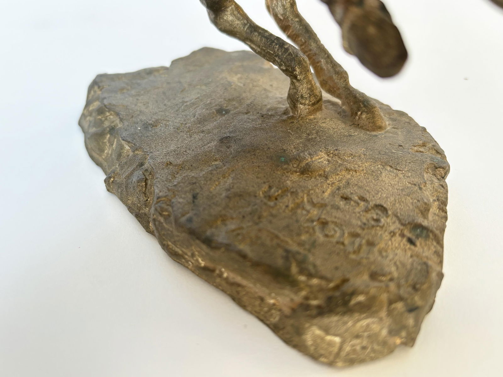 Mid 20th Century Equestrian Cast Bronze Polo Horse Sculpture - 6