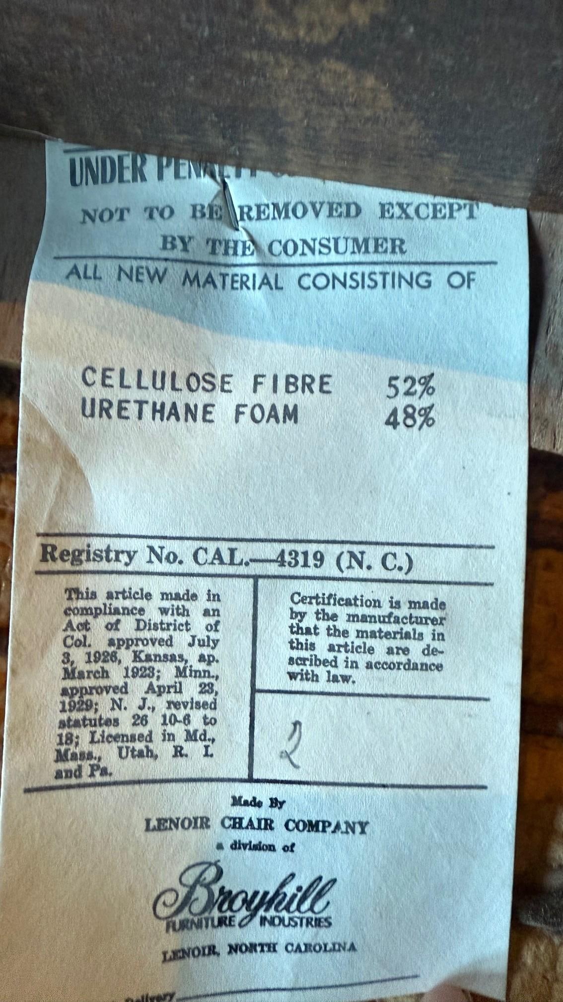 1960s Broyhill "Brasilia" Mid-Century Modern Dining Chairs - Set of 6 - 12