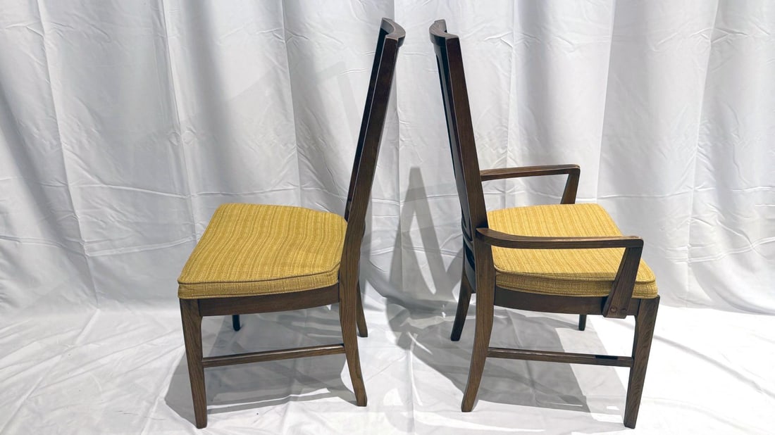1960s Broyhill "Brasilia" Mid-Century Modern Dining Chairs - Set of 6 - 4