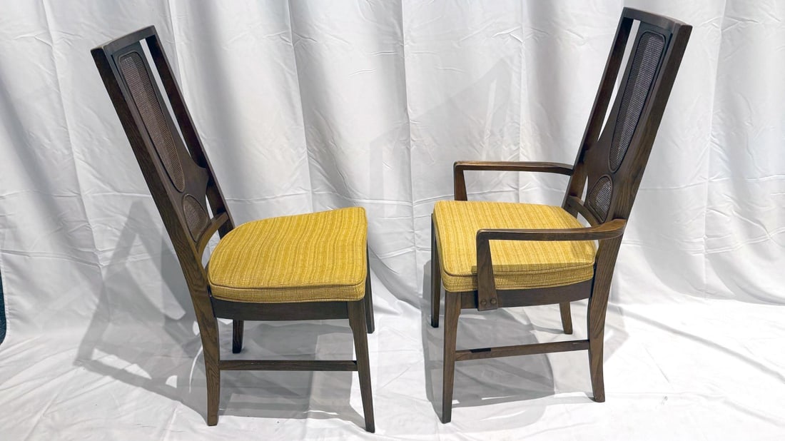 1960s Broyhill "Brasilia" Mid-Century Modern Dining Chairs - Set of 6 - 7