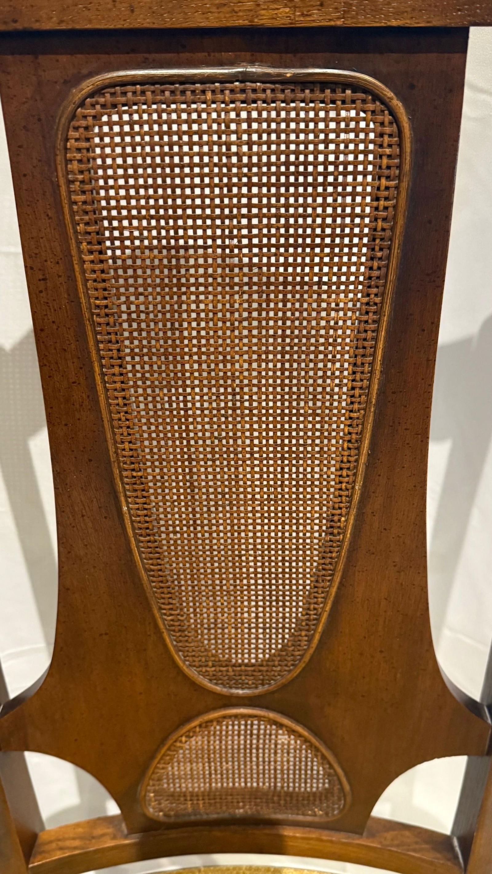 1960s Broyhill "Brasilia" Mid-Century Modern Dining Chairs - Set of 6 - 9