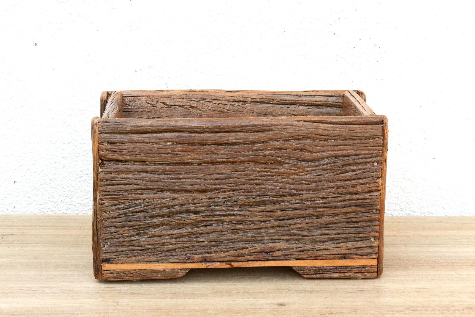 Rustic Charm, Reclaimed Wood Planter Box - 5