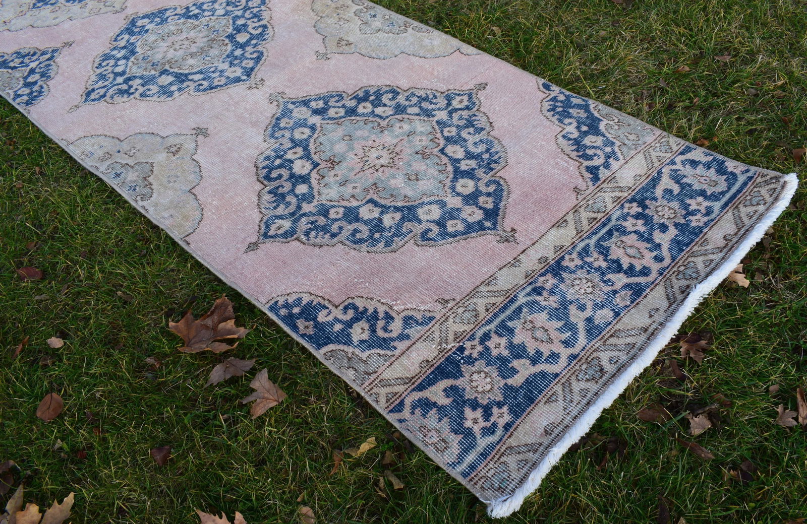 Vintage Turkish Oushak Extra Long Runner With Modern Style 2'10"×23'5" - 7